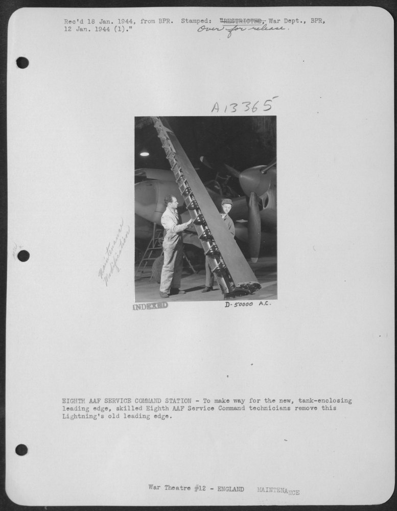 Lightning at Eighth AAF Service Command