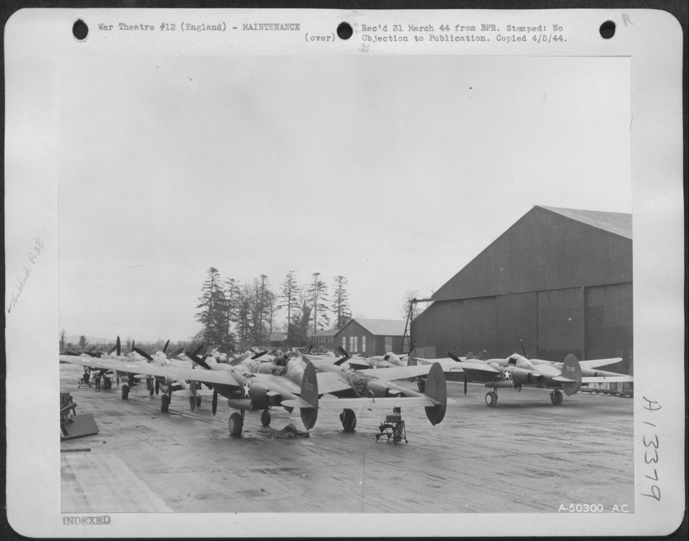 Lightnings at Irish base