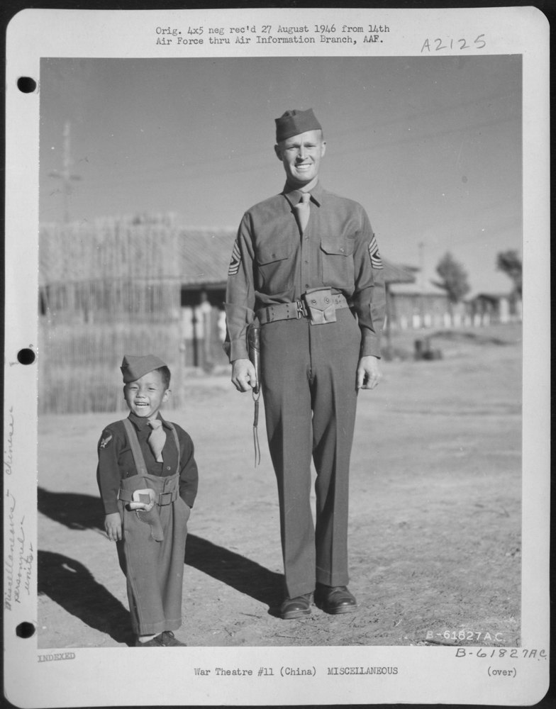 Little Tiger Joe at 14th Air Force Headquarters
