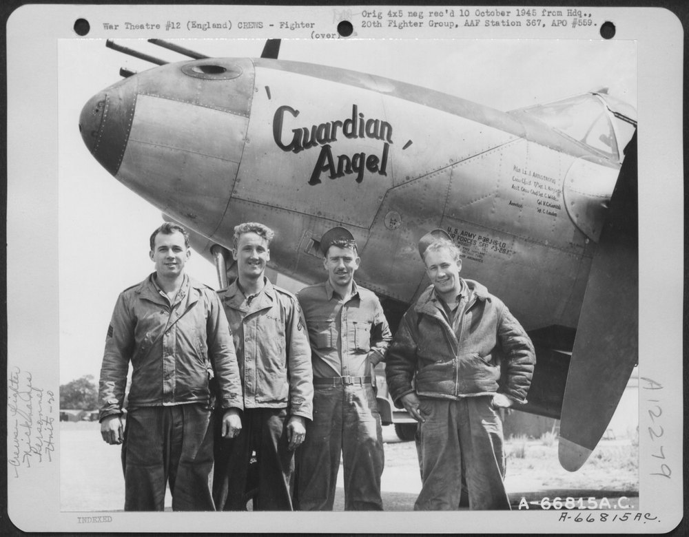 Lockheed P-38 Guardian Angel in England