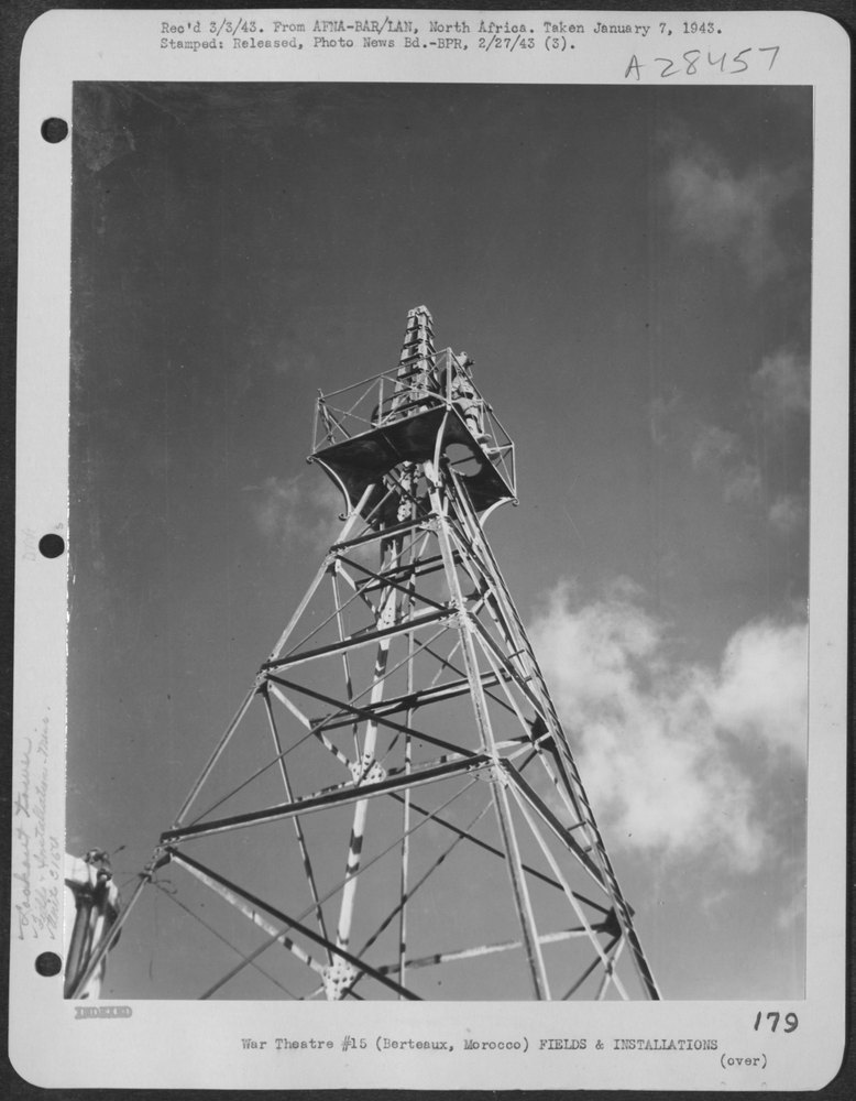Lookout tower in Berteaux Morocco