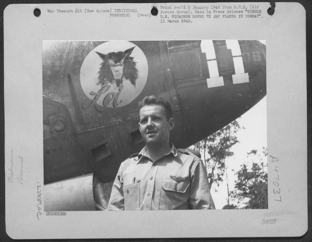 Lt Charles Gallup in New Guinea