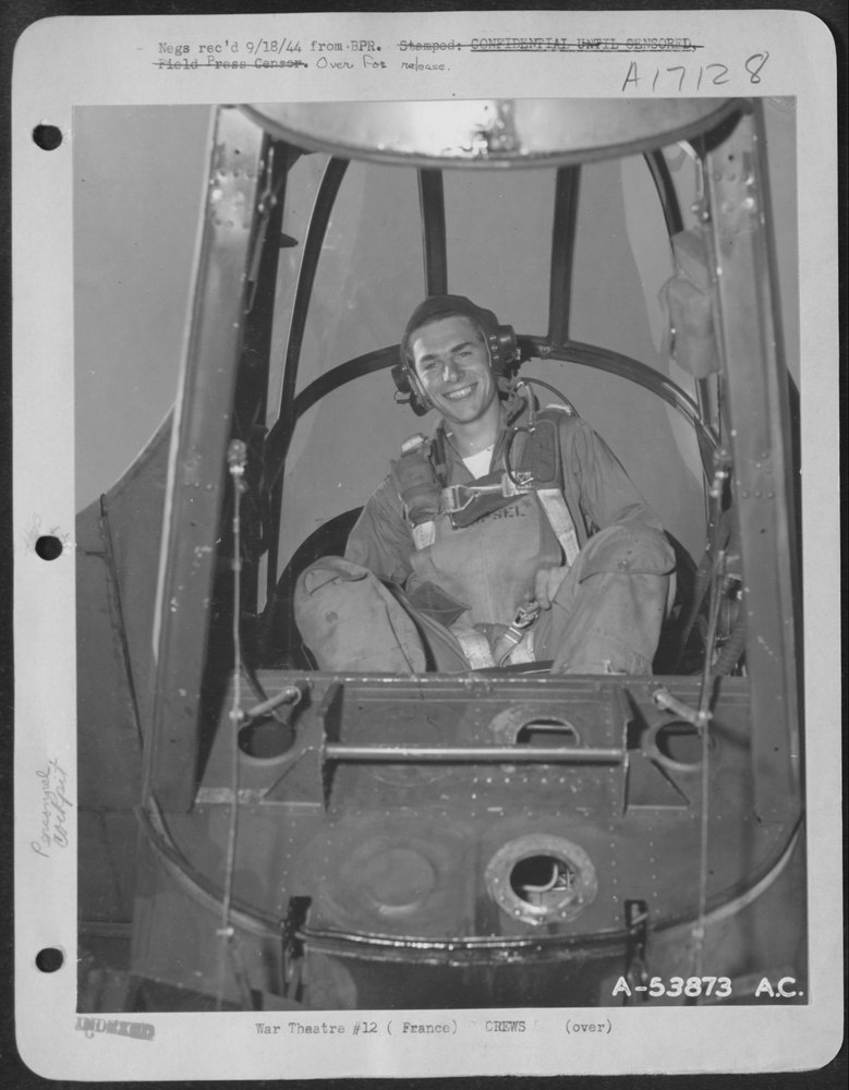 Lt Edward Kespel in P61 Black Widow