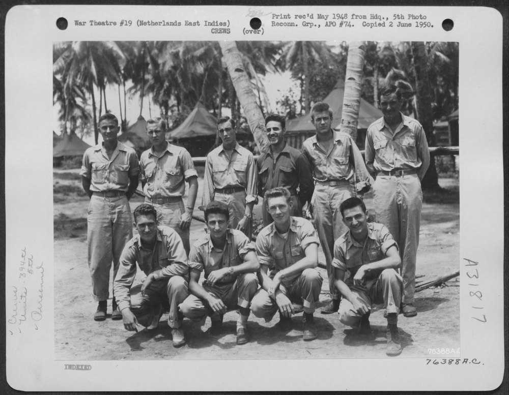 Lt Heinz in Netherlands East Indies