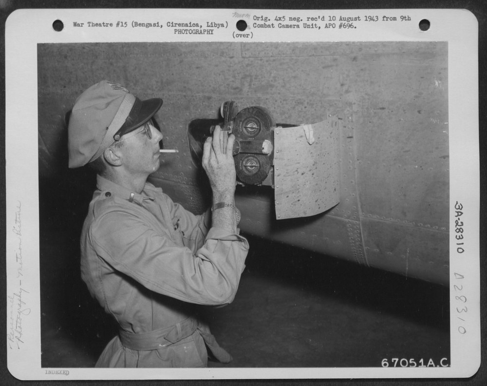 Lt Hugh L Wade at Bengasi air base