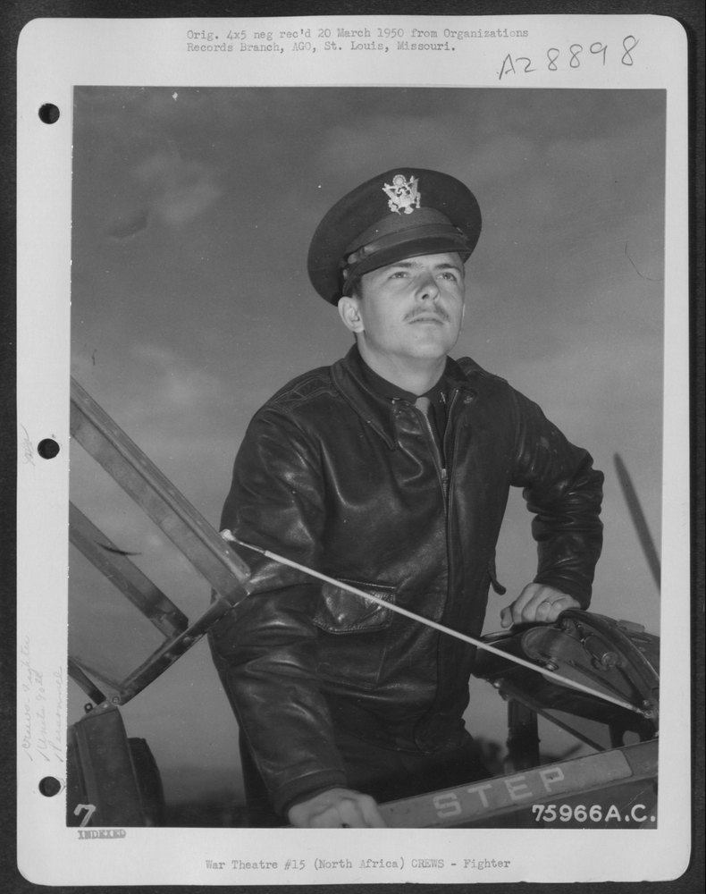 Lt Irwin in North Africa