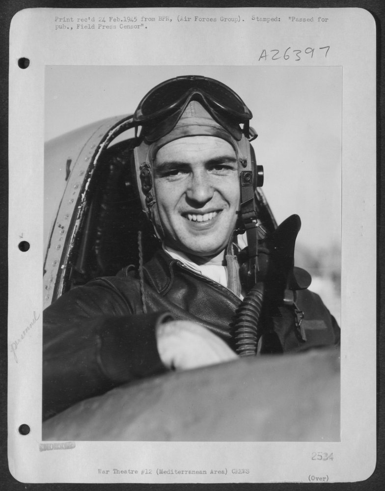 Lt Lebow in Mediterranean