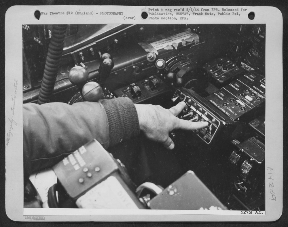 Lt Schultz in P-38 Lightning