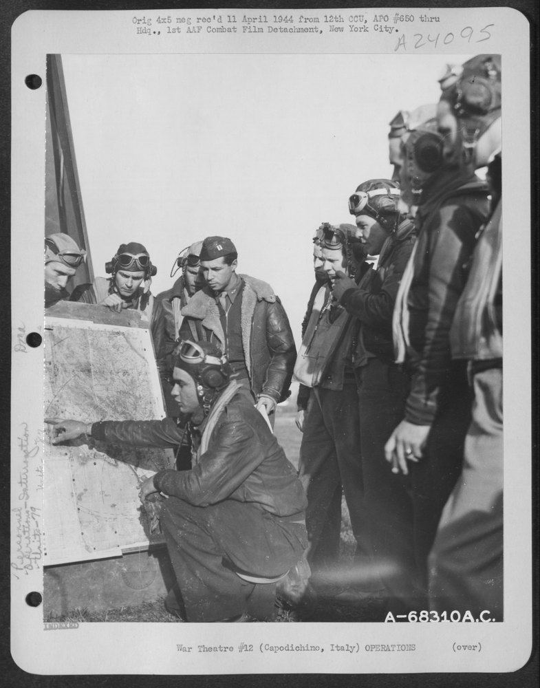 Lt Wainwright in Italy