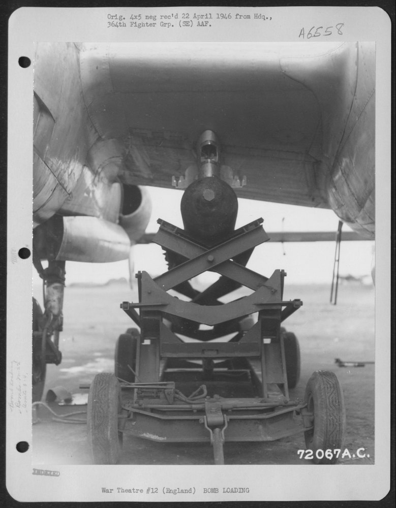 M-22 Bomb Hoist at Honnington England