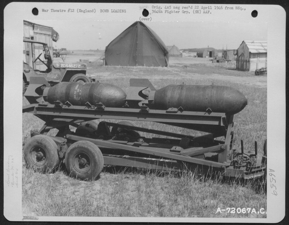 M-22 Bomb Hoist at Honnington England