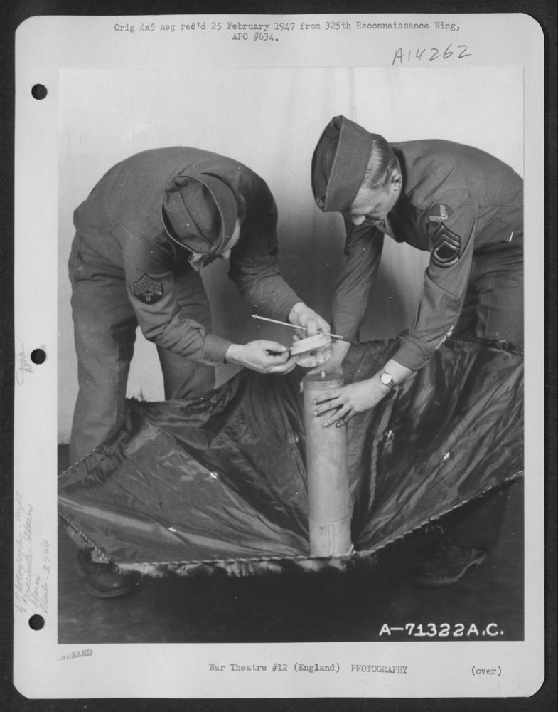 M-26 Parachute Flare at 379th Bomb Group base
