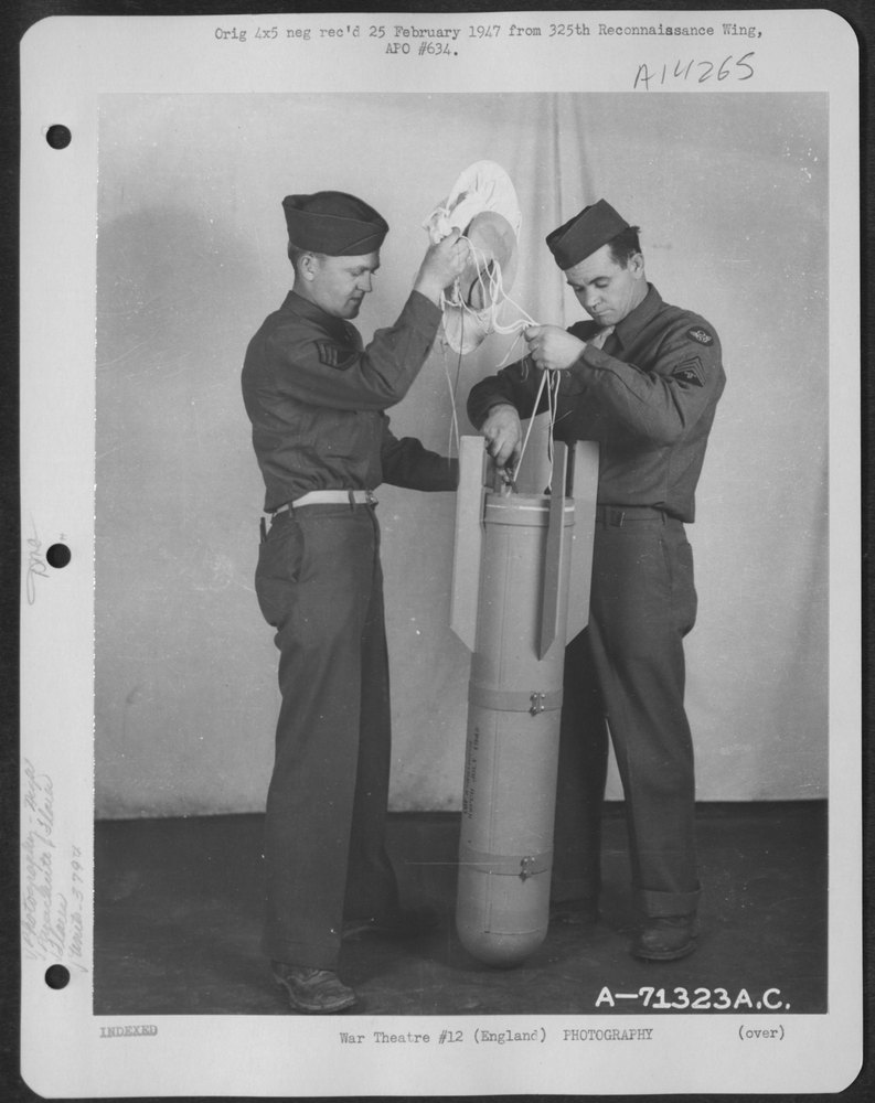 M-26 Parachute Flare At 379th Bomb Group Base