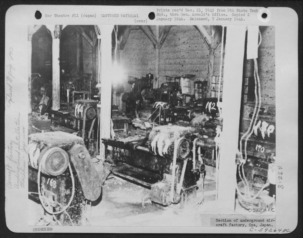 Machines At Oya Aircraft Factory