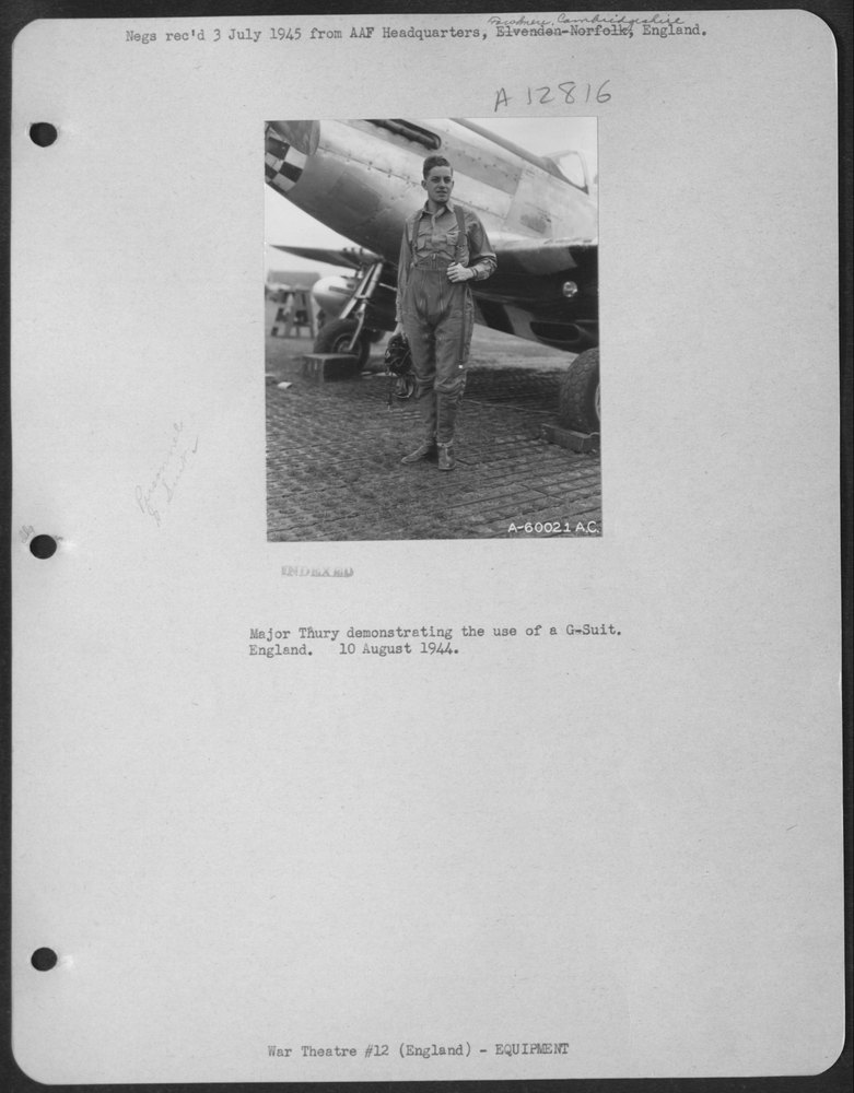 Major Thury in England