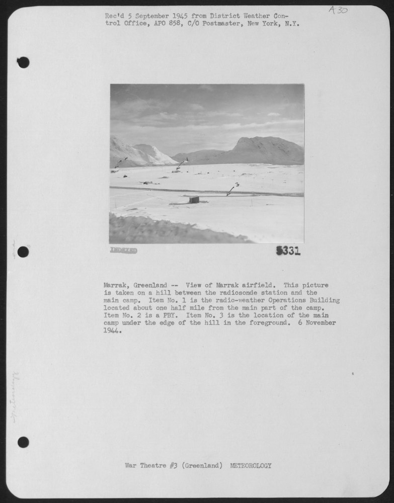 Marrak Airfield Greenland