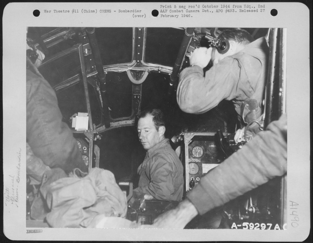 Marshall Norton in B-29 China