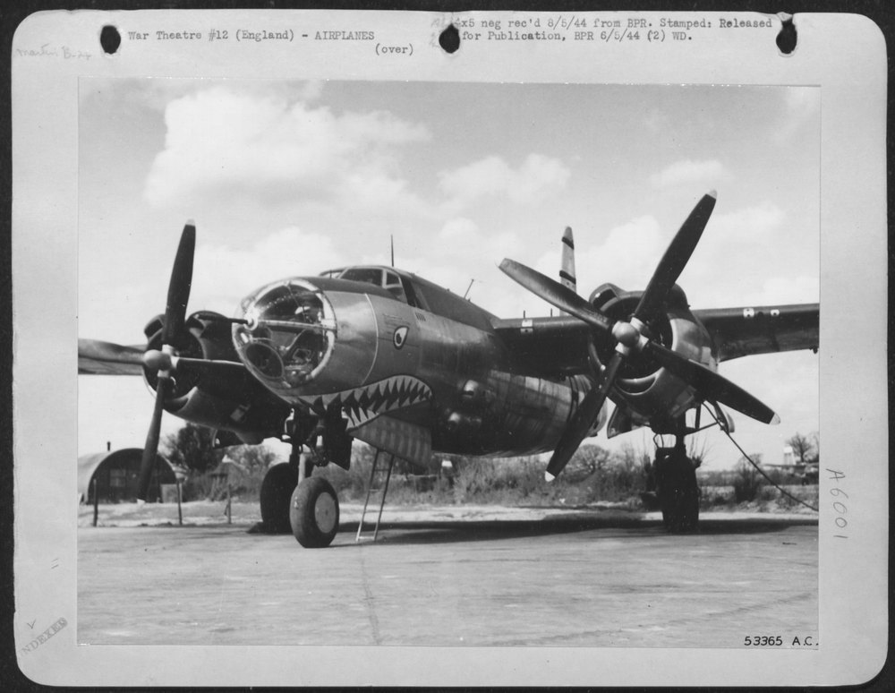 Martin B-26 in England
