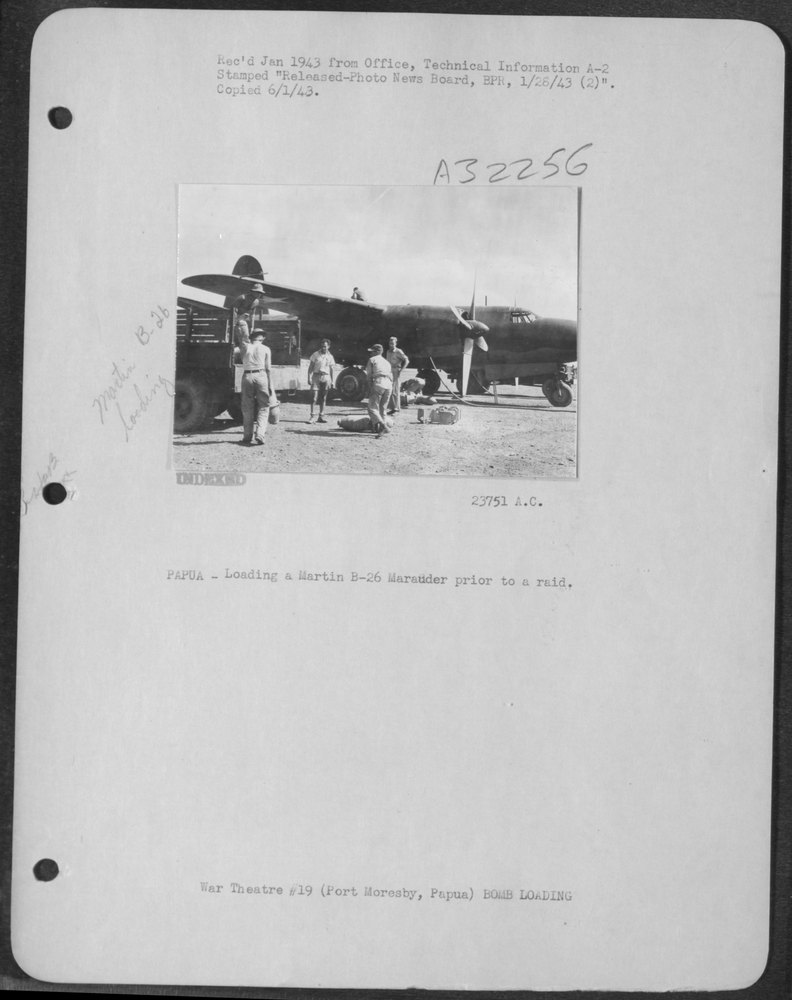 Martin B-26 Marauder in Papua