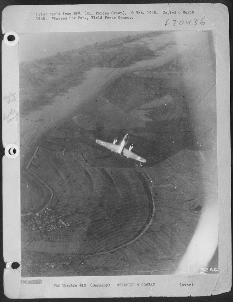 Martin B-26 Marauder over Flak Valley