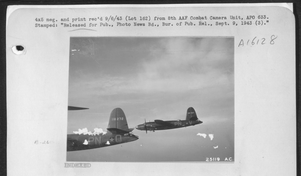 Martin B-26's over France