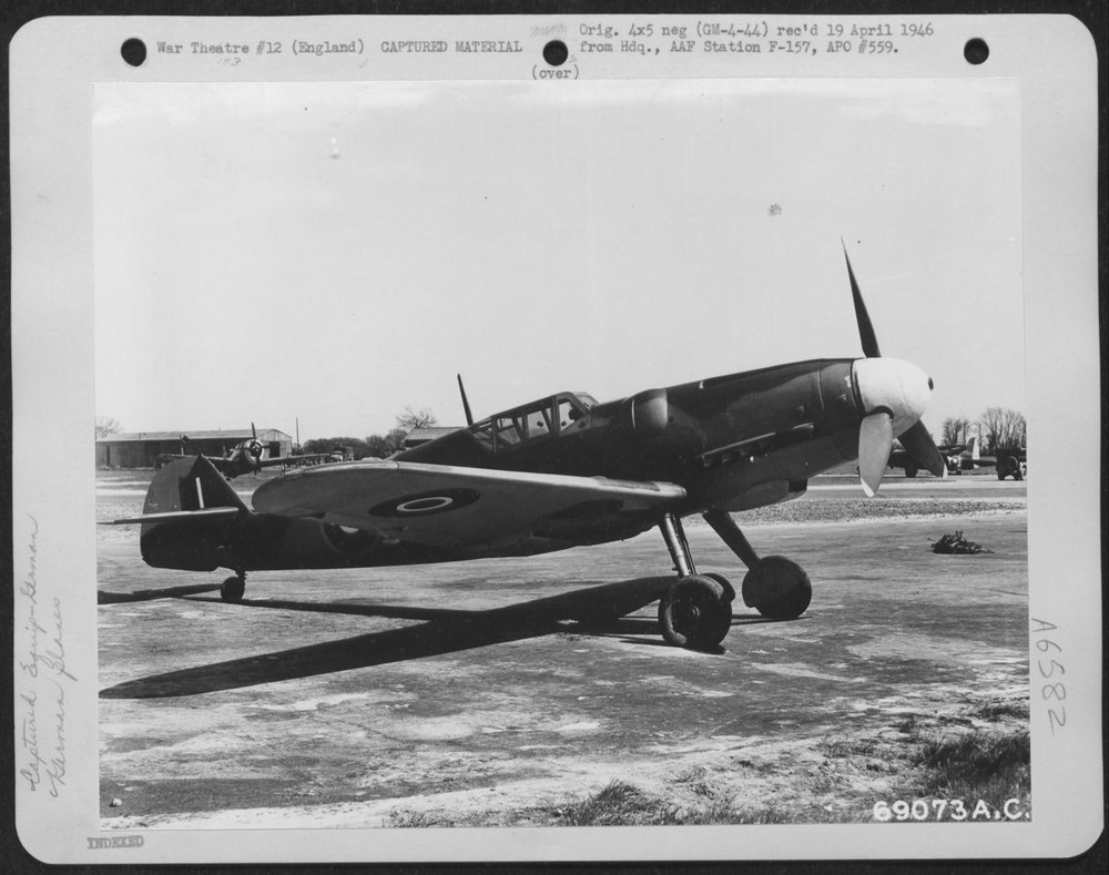 Me-109 at 353rd base