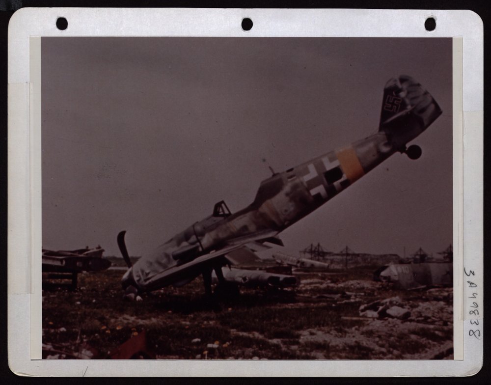 Me-109 at Messerschmitt factory