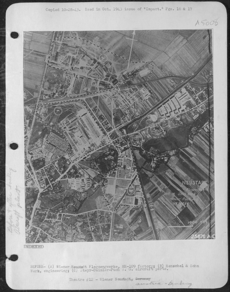 ME-109 factory at Wiener Neustadt