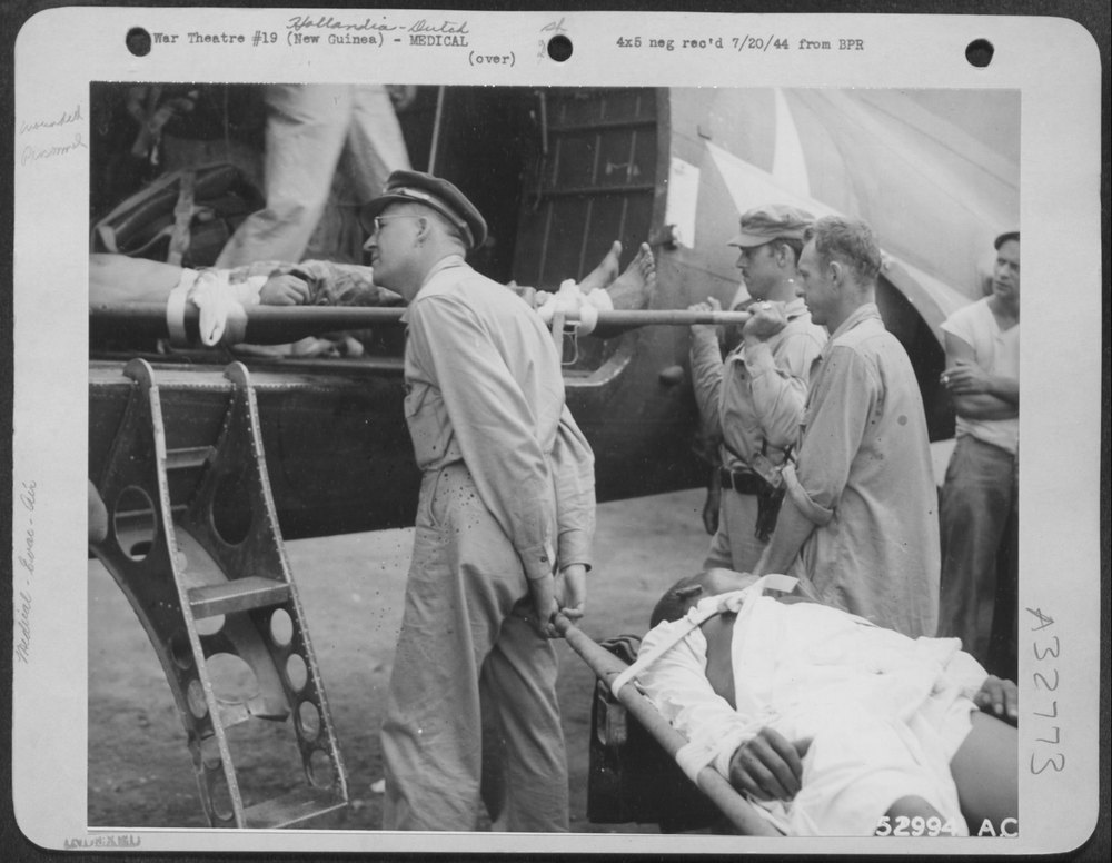 Medical Air Evacuation in New Guinea