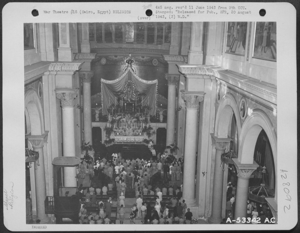Memorial Day Mass in Cairo