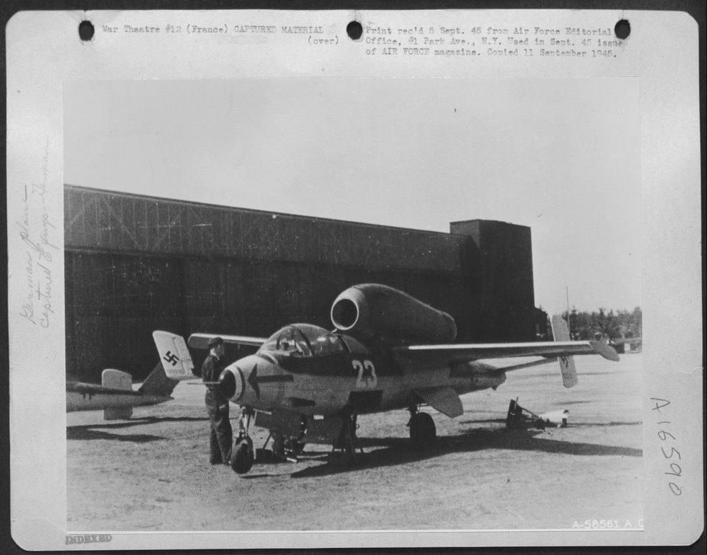 Messerschmitt 162 in France