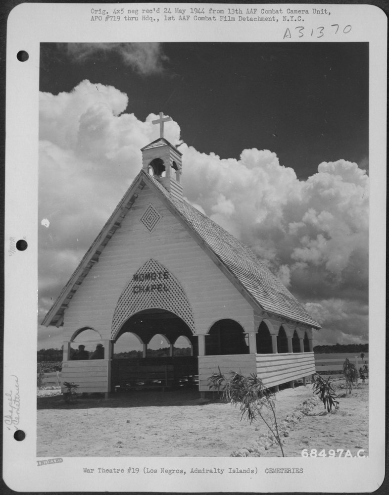 Momote Chapel in Admiralty Islands