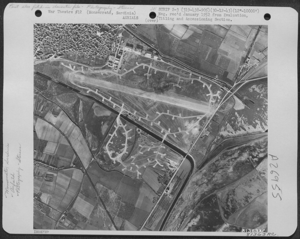 Monserrato Airdrome Sardinia