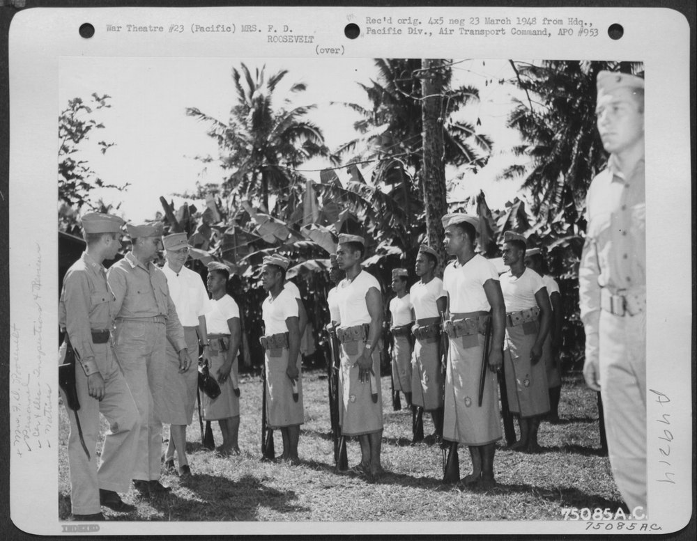 Mrs F D Roosevelt in Samoa