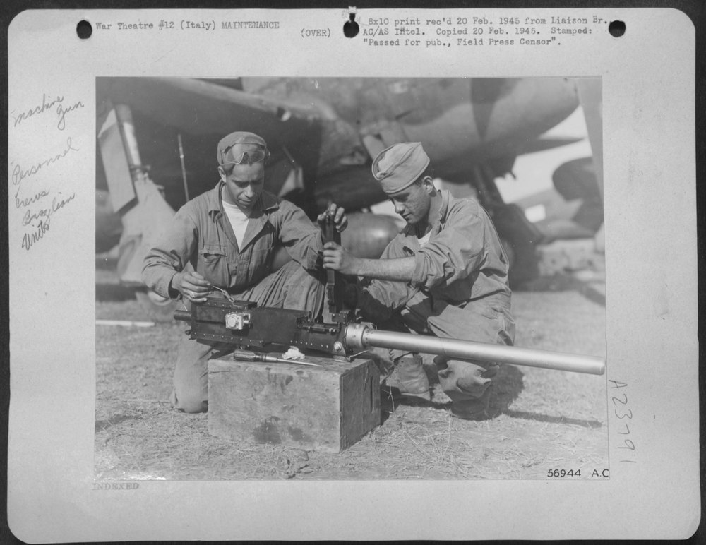 Nabor Catonio, from Mato Grosso, and Pvt. Ed