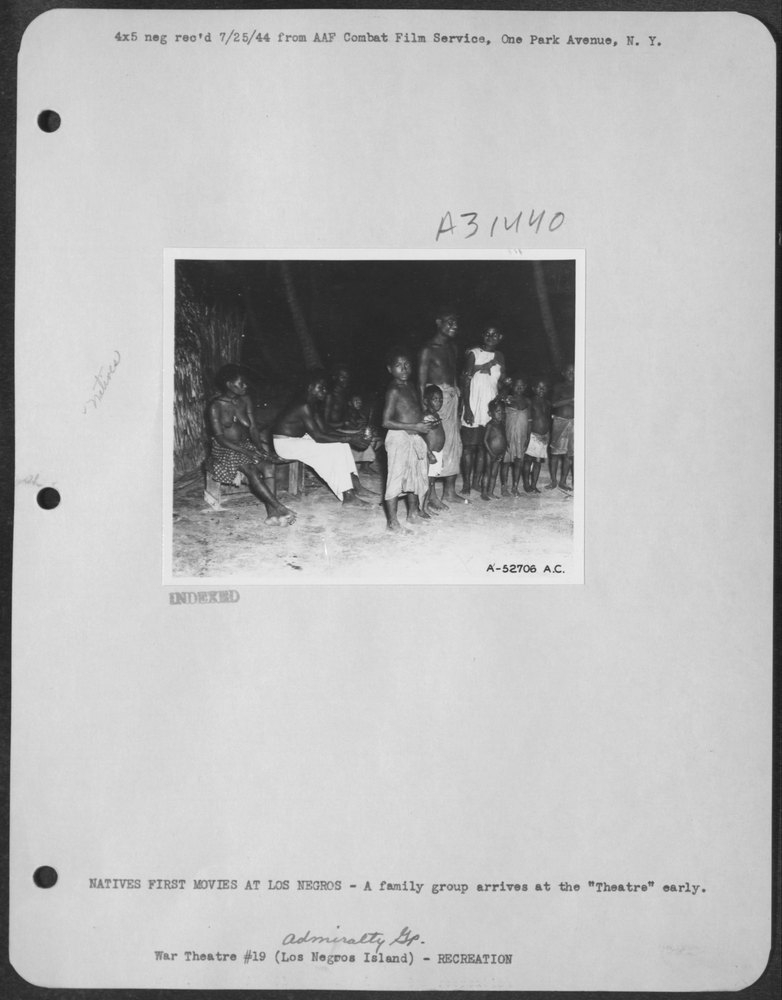 Natives at Los Negros Theatre