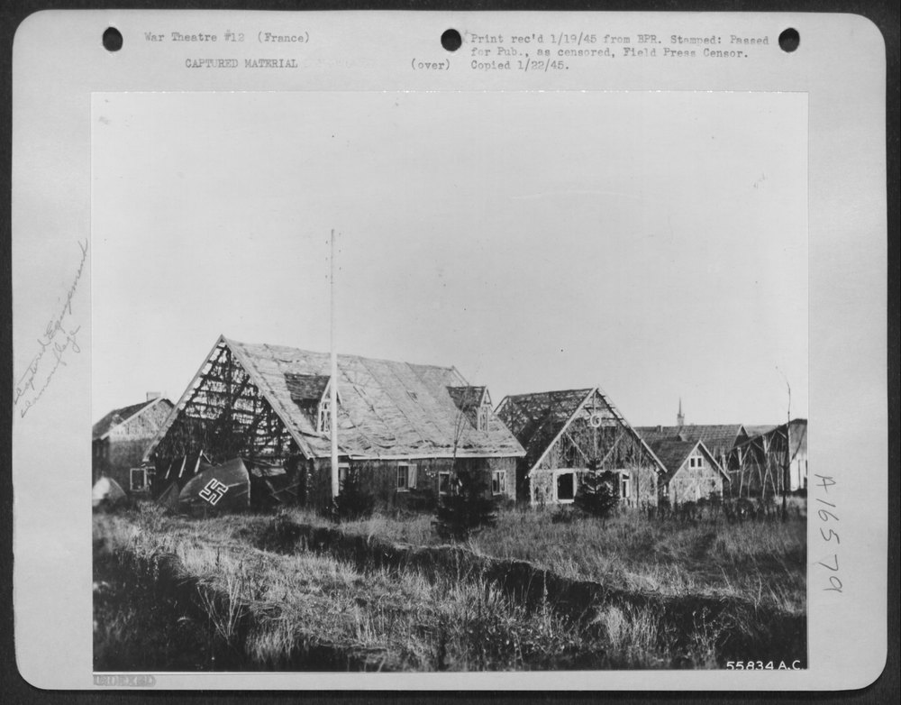 Nazi Camouflage Village In France