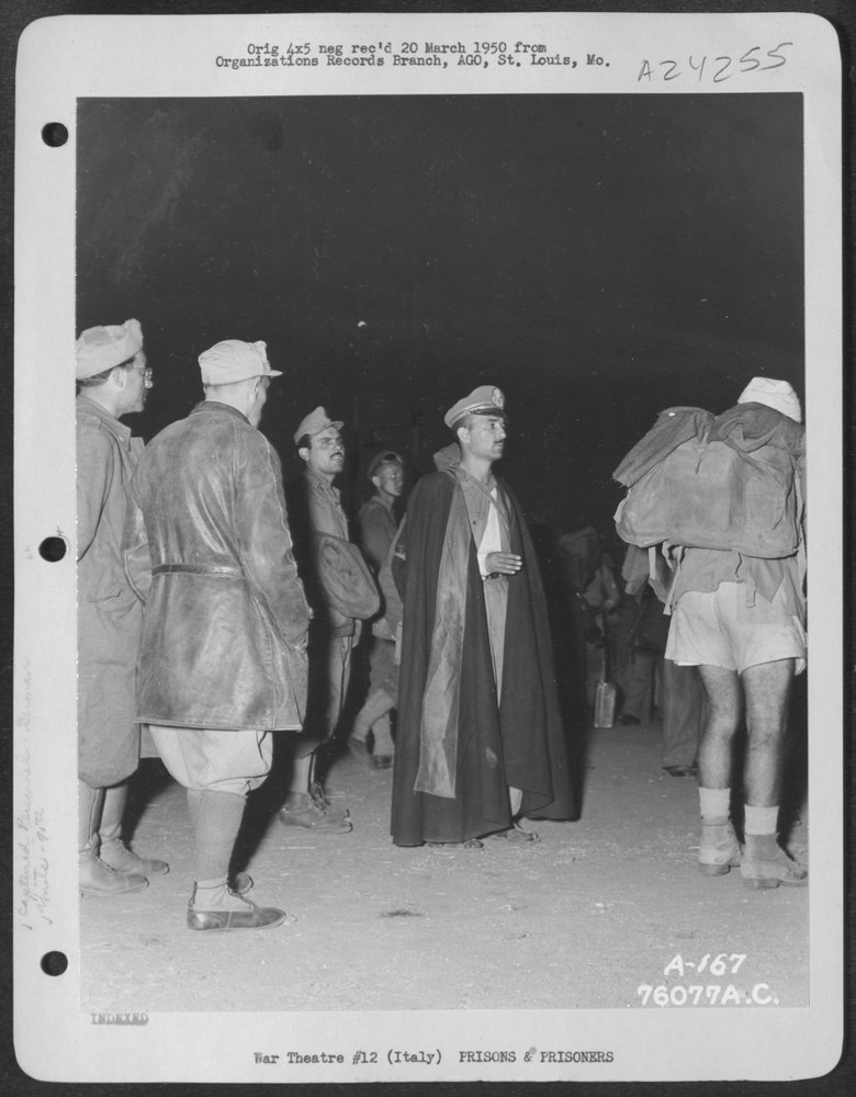 Nazi Officer At Air Base