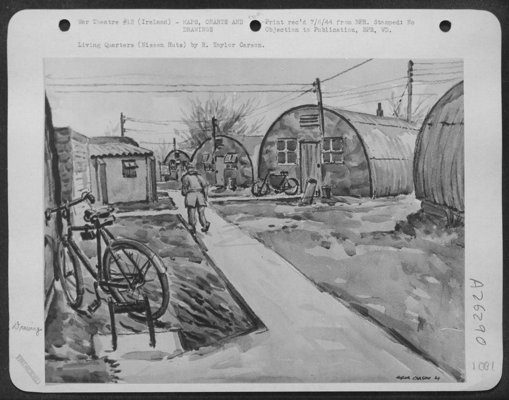 Nissen Huts Living Quarters