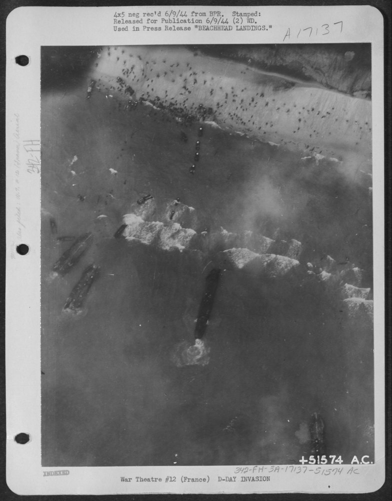 Normandy beachhead landings
