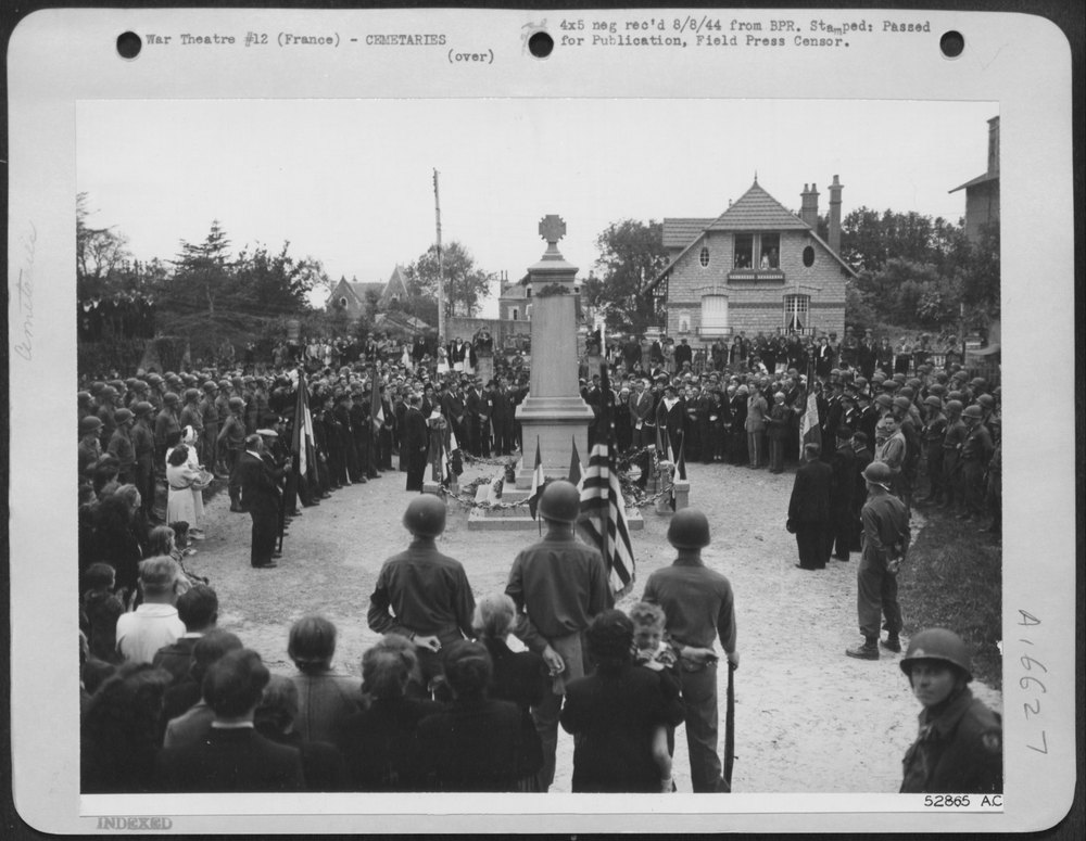Normandy villagers celebrate Bastille Day