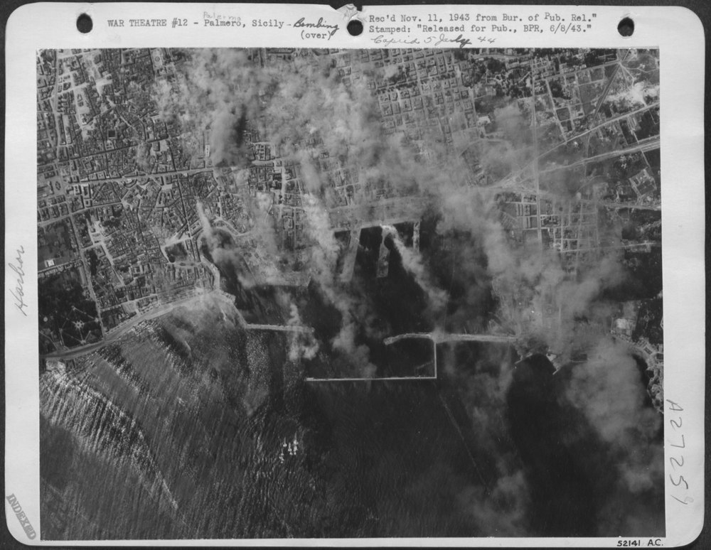 Northwest African Air Forces over Palmero