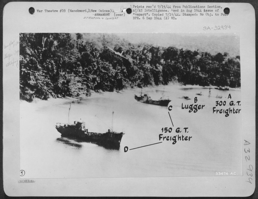 Note one A-20, upper left
