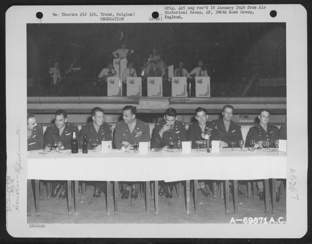 Officers at party in Belgium