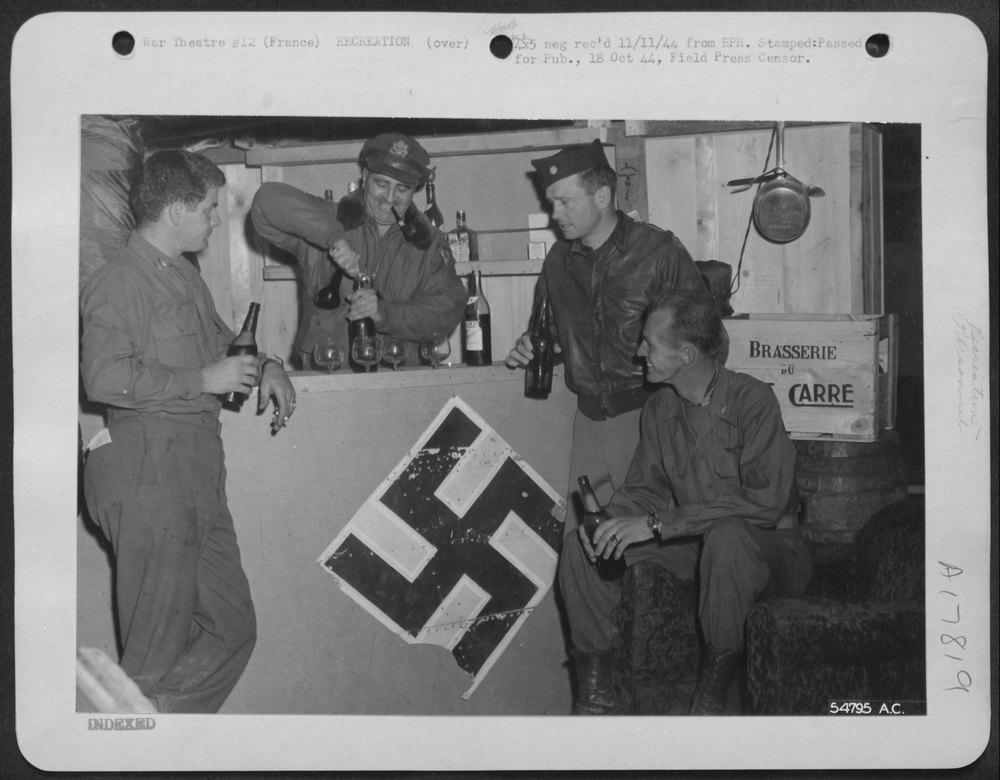 Officers in France
