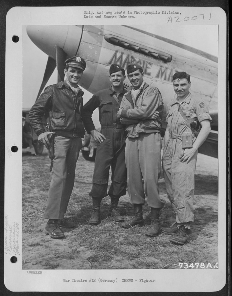 Officers with P51 Margie May