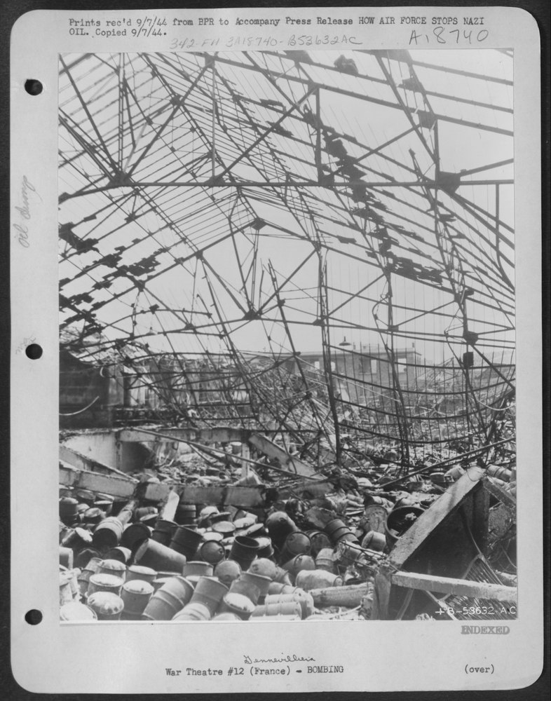 Oil Plant at Gennevilliers