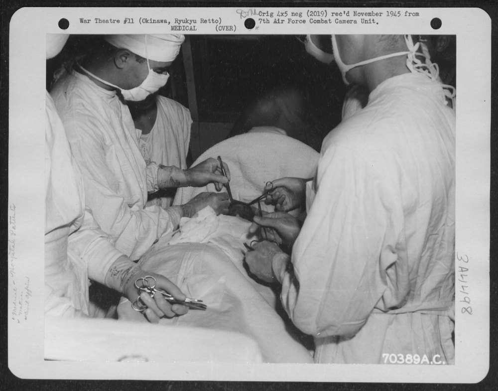 Okinawan native in hospital