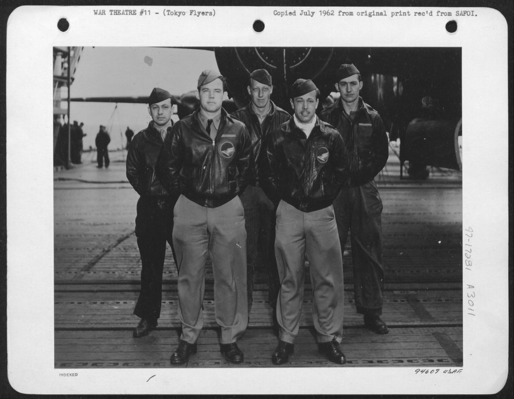 On 18 April 1942, Airmen Of The Us Army Air Forces, Led By Lt