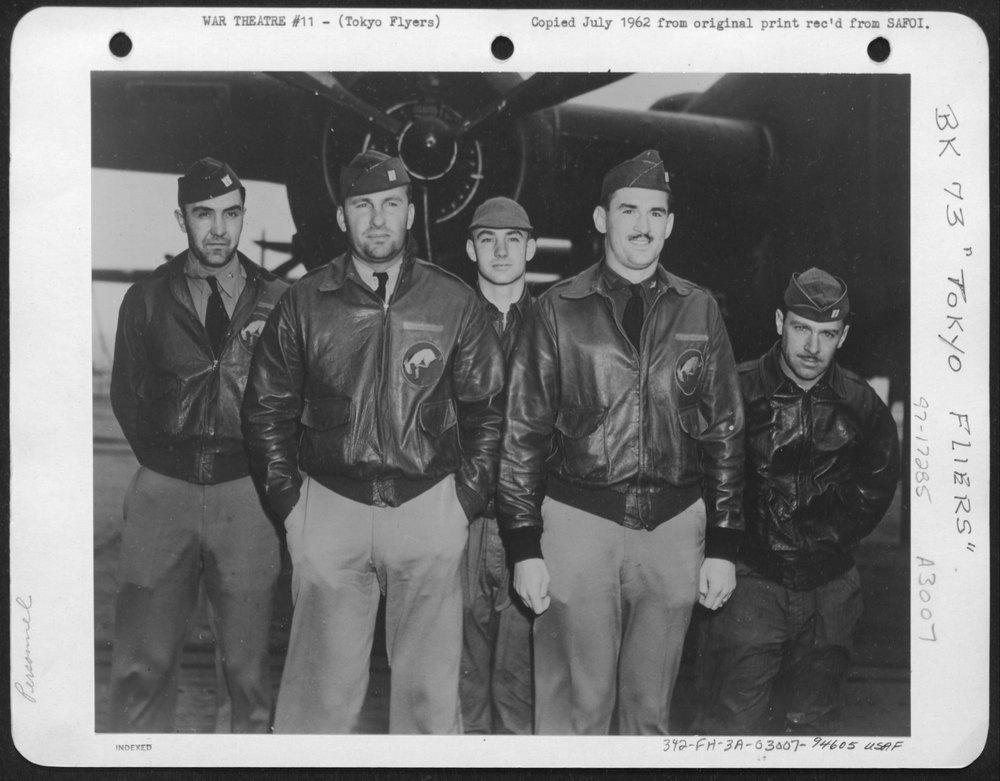 On 18 April 1942, Airmen Of The Us Army Air Forces, Led By Lt